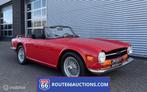 Triumph TR6 Cabriolet | Route 66 Auctions, Auto's, Lederen bekleding, Overige carrosserieën, Triumph, Leder
