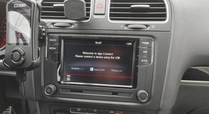 Rcd 360 Pro Carplay / Android Auto voor golf 6 polo 6R, Auto diversen, Autoradio's, Gebruikt, Ophalen of Verzenden