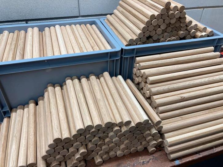 Eiken en Douglas pennen 20mm div lengtes (toognagels), Tuin en Terras, Palen, Balken en Planken, Nieuw, Minder dan 180 cm, Ophalen of Verzenden