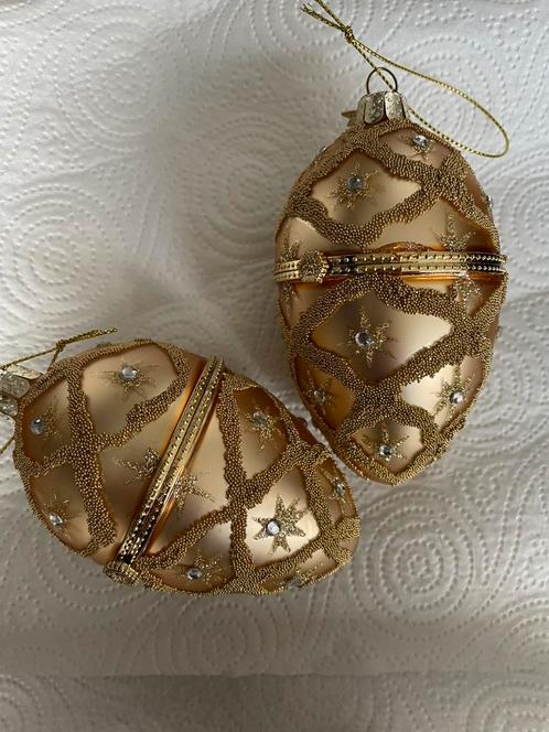 Vondels ornament kerstbal kerstornament kerstmis, Diversen, Kerst, Ophalen of Verzenden