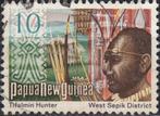 Papoea Nieuw-Guinea -PC2.30- 1970 - Volkscultuur, Postzegels en Munten, Verzenden, Gestempeld