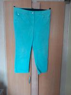 Zerres Jeans Driekwart Broek Turquoise, Maat 42/44 (L), Ophalen of Verzenden, Zo goed als nieuw, Driekwart