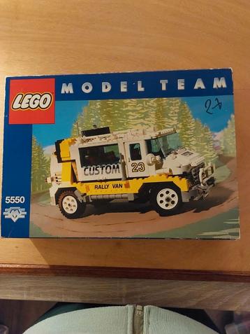Lego modelteam 5550, custom rally van, 1991