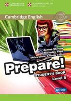 Cambridge English Prepare! Level 6 Student's Book, Ophalen of Verzenden, Alpha, Zo goed als nieuw, Overige niveaus