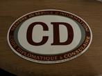 Emaille bord CD corps diplomatique  nieuw old stock, Antiek en Kunst, Antiek | Emaille, Ophalen of Verzenden
