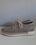 Poccopazza grijs/groene leren zomerschoenen maat 37, Kleding | Dames, Schoenen, Poccopazza, Zo goed als nieuw, Grijs, Sandalen of Muiltjes