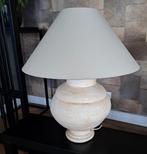 Lamp incl beige kleurige kap, Ophalen, Zo goed als nieuw, Overige materialen, 50 tot 75 cm