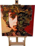 Peter Donkersloot “ Bob Dylan “ ingeschilderde glicée, Antiek en Kunst, Ophalen