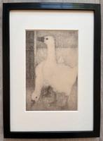 Jan Mankes 1889-1920 / Heliogravure 2 Ganzen 1923, Ophalen of Verzenden
