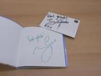 Boekje + kaart Guido Weijers gesigneerd (s192), Ophalen of Verzenden, Zo goed als nieuw, Boek, Tijdschrift of Artikel, Gesigneerd