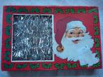 Tinsel in doos met de Kerstman, Ophalen of Verzenden, Zo goed als nieuw