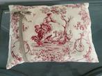 Mooi kussen met oud Frans tafereel, Ophalen of Verzenden
