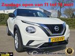 Nissan Juke 1.0 DIG-T, 1e Eig! Camera 360! Trekhaak! Carplay, Voorwielaandrijving, Stof, Wit, Origineel Nederlands
