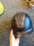 Cap met glitters donkerblauw maat S, Dieren en Toebehoren, Paardrijkleding, Ophalen of Verzenden, Zo goed als nieuw, Dressuur
