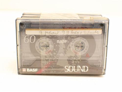4 Basf cassettebandjes 31226, Cd's en Dvd's, Cassettebandjes, Gebruikt, 2 t/m 25 bandjes, Ophalen of Verzenden