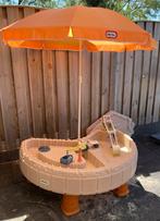 Little tikes zand- en watertafel construction, Kinderen en Baby's, Speelgoed | Buiten | Zandbakken, Ophalen of Verzenden, Gebruikt