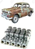 Set chromen wielmoeren voor uw oldtimer! Nieuw!, Ophalen of Verzenden, Nieuw