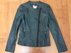 D-zine blauw grijs NIEUWE leer achtige jas maat 152 meisje, Meisje, D-Zine, Nieuw, Ophalen of Verzenden