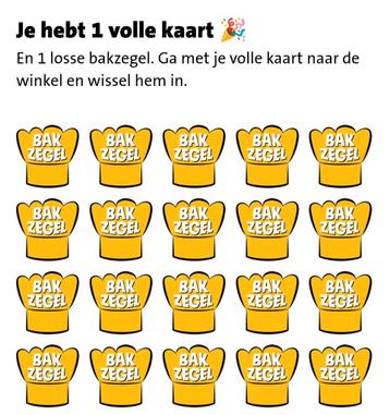 JUMBO bakzegels / spaarkaarten  beschikbaar voor biedingen