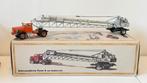 Liebherr Form 6 + Scania L60 [NZG - 1:50], Hobby en Vrije tijd, Modelauto's | 1:50, Ophalen, Zo goed als nieuw, Hijskraan, Tractor of Landbouw