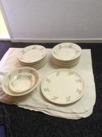 Antiek servies Eetservies Steingut compleet, Ophalen of Verzenden