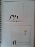 Pinguïnkaarten in plakboeken, Ophalen, 1980 tot heden, Gelopen, Vogel