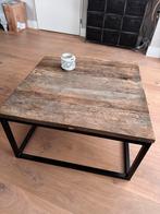 Stoere oude salontafel, Huis en Inrichting, Ophalen, 100 tot 150 cm, 50 tot 100 cm, Zo goed als nieuw