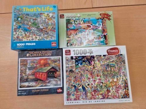 Diverse legpuzzels. 12 stuks., Hobby en Vrije tijd, Denksport en Puzzels, Zo goed als nieuw, Legpuzzel, 500 t/m 1500 stukjes, Ophalen of Verzenden