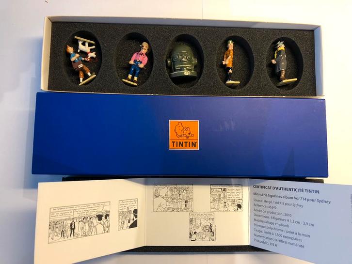 Mini-serie vol 714 voor Sydney Pixi Tintin, Verzamelen, Stripfiguren, Zo goed als nieuw, Beeldje of Figuurtje, Kuifje, Ophalen of Verzenden