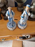 dame en heer porselein blauw, Antiek en Kunst, Antiek | Porselein, Ophalen of Verzenden