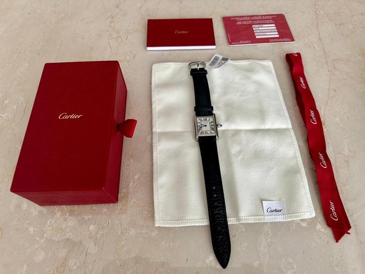Tank Must de Cartier Horloge, Sieraden, Tassen en Uiterlijk, Overige Accessoires, Nieuw, Ophalen of Verzenden