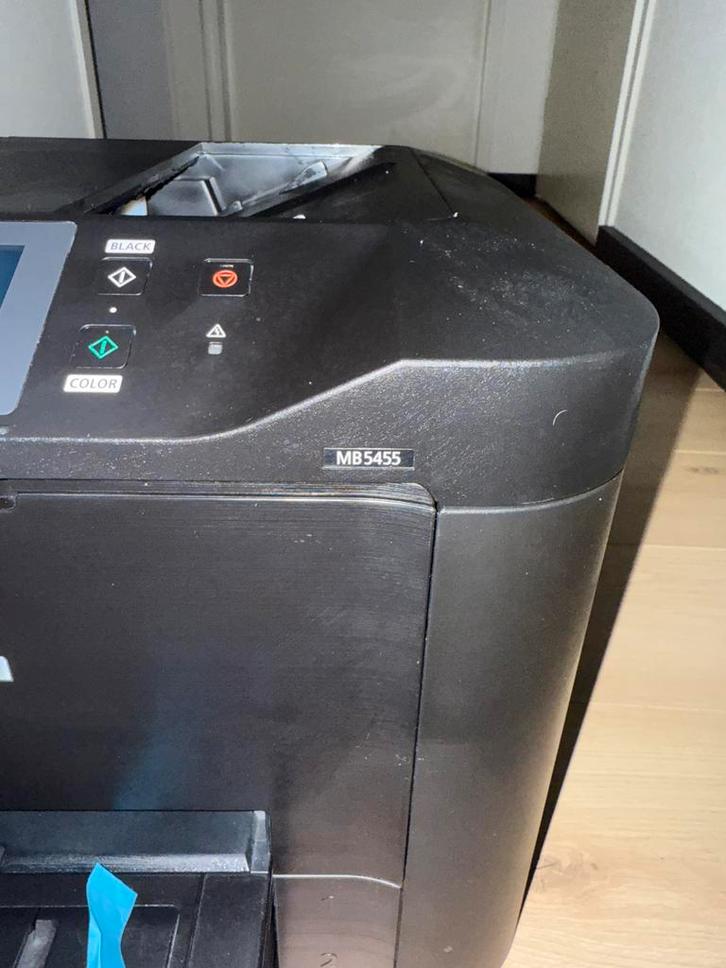 Canon Printer - DHZ Project - Blauw print roze, Computers en Software, Printers, Gebruikt, All-in-one, Inkjetprinter, Kleur printen