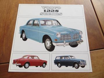 Folder Volvo 122 S series 2-/4-deurs, 122 S Combi 1962 USA beschikbaar voor biedingen