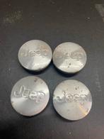 4 Originele Jeep Naafdoppen 55mm, Auto diversen, Wieldoppen, Ophalen of Verzenden, Gebruikt