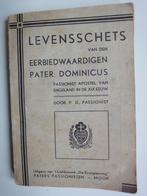 BOEKJE LEVENSSCHETS PATER DOMINICUS 1933, Gebruikt, Ophalen of Verzenden, Boek