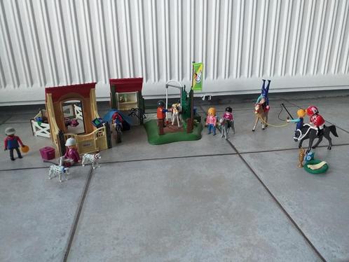 Veel paarden playmobil o.a. 6950, 6929, 6933, 6934, 9261, Kinderen en Baby's, Speelgoed | Playmobil, Zo goed als nieuw, Complete set
