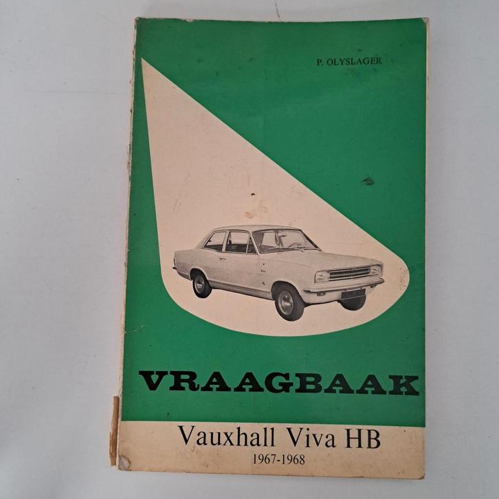 Vraagbaak Vauxhall Viva HB - Olyslager, Boeken, Auto's | Boeken, Gelezen, Opel, Ophalen of Verzenden