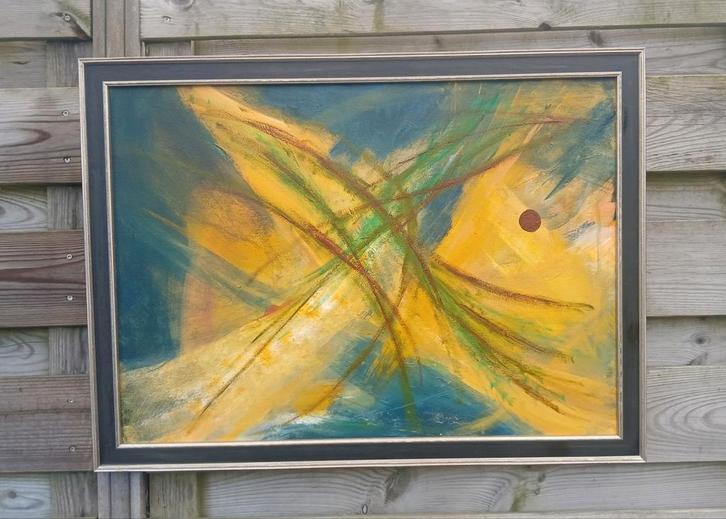 Schilderij # Abstract Universal, Antiek en Kunst, Kunst | Schilderijen | Abstract, Ophalen of Verzenden