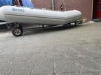 Rubberboot trailer in goede staat, Ophalen of Verzenden, Gebruikt, Motorboot