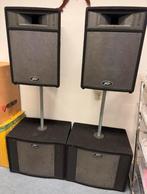 Passieve Peavy-Pro 15 set, Ophalen of Verzenden, Zo goed als nieuw, 120 watt of meer, Subwoofer