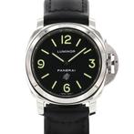 Panerai Luminor Base Logo 44 (Zeer goed/ 2019), Overige merken, Leer, Staal, Polshorloge