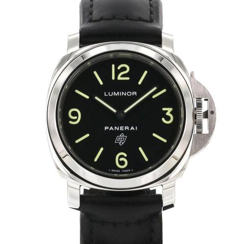 Panerai Luminor Base Logo 44 (Zeer goed/ 2019), Sieraden, Tassen en Uiterlijk, Horloges | Heren, Zo goed als nieuw, Polshorloge