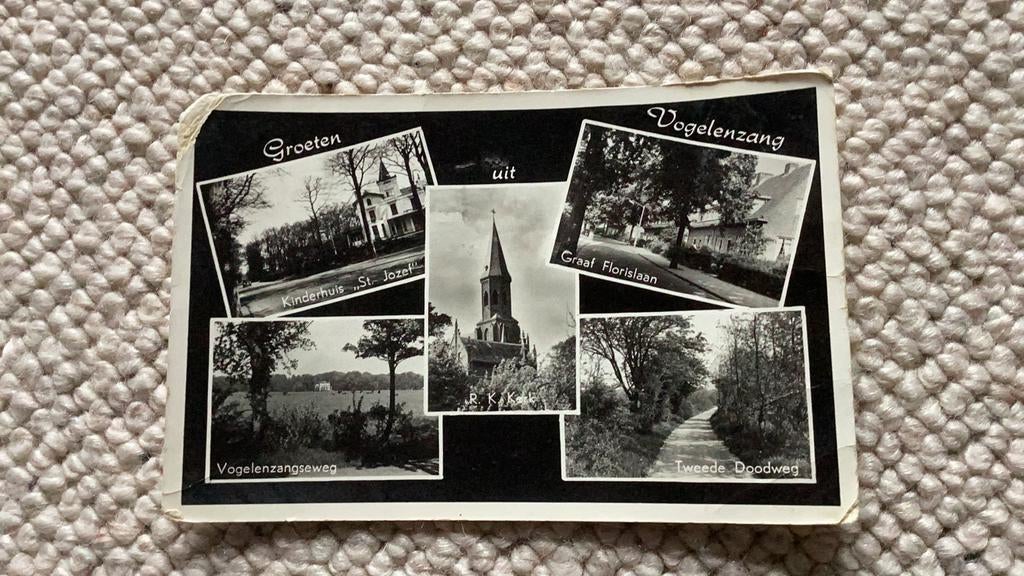 Ansichtkaart Vogelenzang 1959. 936, Ophalen of Verzenden, 1940 tot 1960, Gelopen, Noord-Holland
