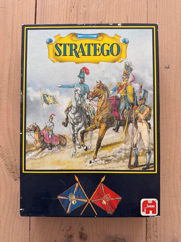 Origineel Stratego spel, jaren '80, complete set!, Hobby en Vrije tijd, Gezelschapsspellen | Bordspellen, Zo goed als nieuw, Een of twee spelers