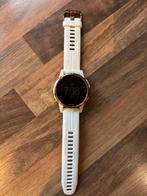 Garmin Fenix 5s Plus - Rosé Goud, Wit Bandje, GARMIN, Gebruikt, Ophalen of Verzenden, Waterdicht