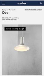 Hanglamp glas Nordlux Dee 2.0 oval pendant, Huis en Inrichting, Ophalen, Gebruikt, Glas