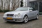 Mercedes CLK-Klasse Cabrio 230 K. Elegance Airco Cruisecontr, Auto's, Mercedes-Benz, Te koop, Zilver of Grijs, Geïmporteerd, CLK