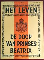 2x Tijdschrift Het Leven - Koninklijk Huis 1937/1938, Verzamelen, Tijdschriften, Kranten en Knipsels, Verzenden, 1920 tot 1940
