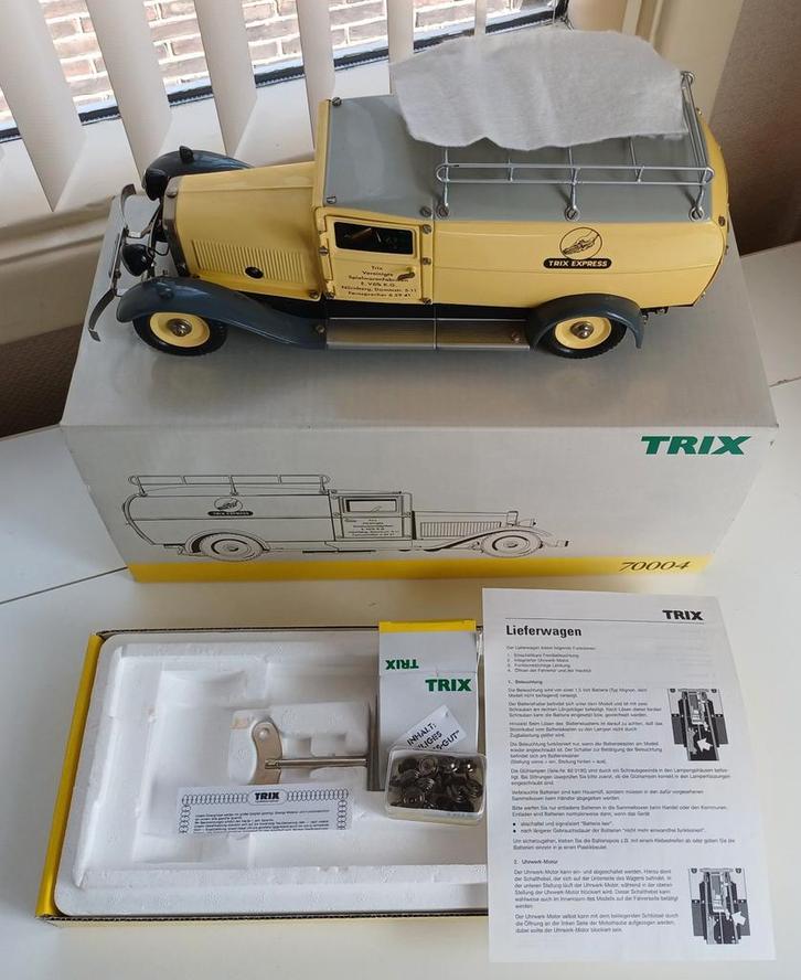 Trix 70004 (Märklin) Transportwagen / Lieferwagen # 1:16, Hobby en Vrije tijd, Modelauto's | 1:18, Nieuw, Auto, Overige merken
