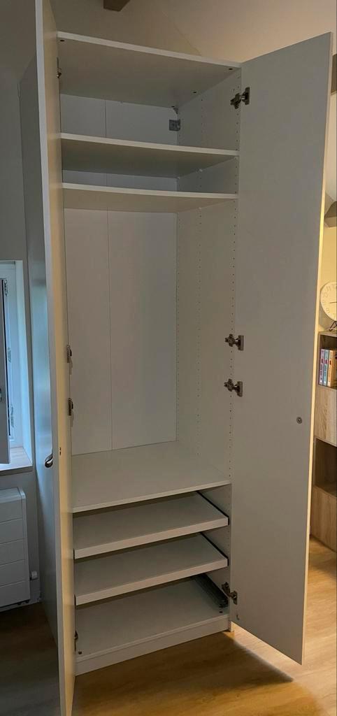 Pax kledingkast 75cm breed, Huis en Inrichting, Kasten | Kledingkasten, Gebruikt, 200 cm of meer, 50 tot 100 cm, 50 tot 75 cm